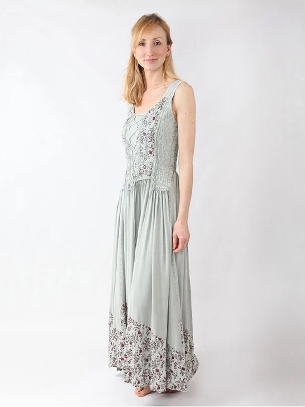 Coline Rayon Long Dress